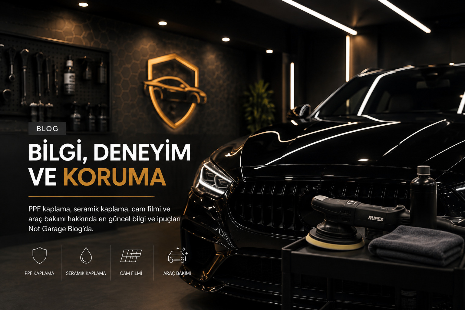 Konya'da PPF kaplama uygulama süreci